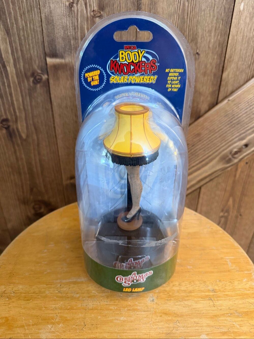 NECA Body Knockers A Christmas Story Leg Lamp Solar Powered Figure NWT (9179)